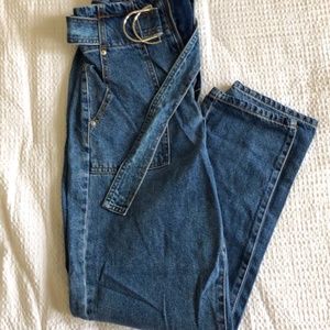 High Waisted Mom Jeans